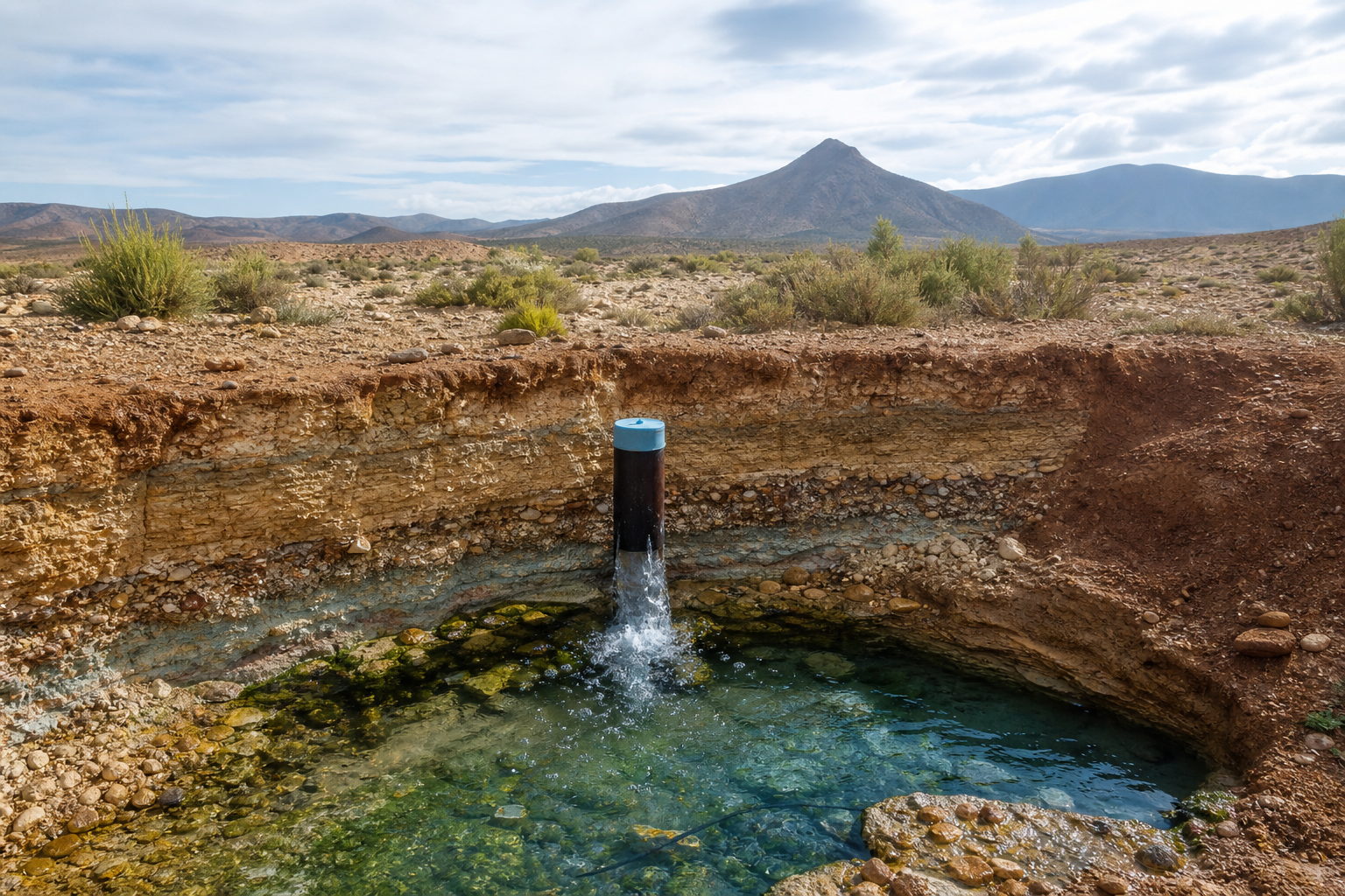 Étude hydrogéologique — eaux souterraines